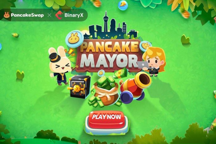 BinaryX launches city building game Pancake Mayor on PancakeSwap’s new marketplace