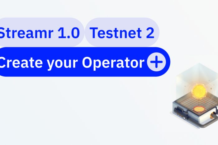 Streamr Announces the Start of Testnet 2 for the Decentralized Streamr Network 1.0 - Paving the Way for Next-Gen Data Broadcasting