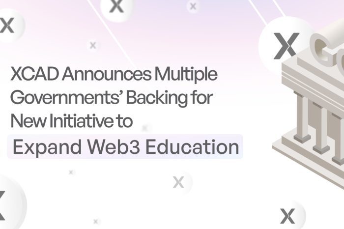 XCAD Announces Multiple Governments’ Backing for New Initiative to Expand Web3 Education