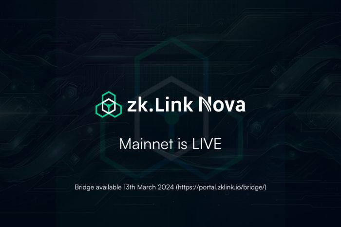 zkLink Nova Launches Mainnet, The First ZK Stack-based Aggregated Layer 3 Rollup Built on zkSync