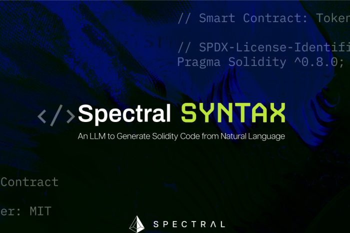 Spectral Launches Syntax, an LLM Enabling Web3 Users to Build Autonomous Agents and Deploy Onchain Products