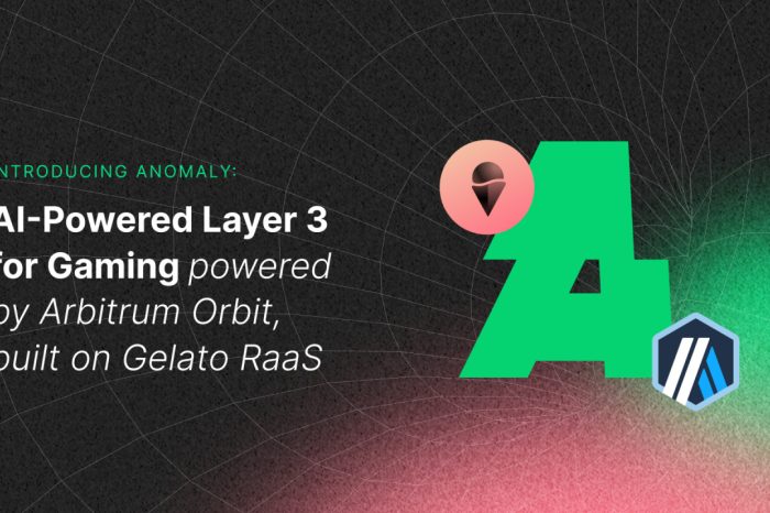 Introducing Anomaly: AI-Powered Layer 3 for Gaming powered by Arbitrum Orbit, built on Gelato RaaS