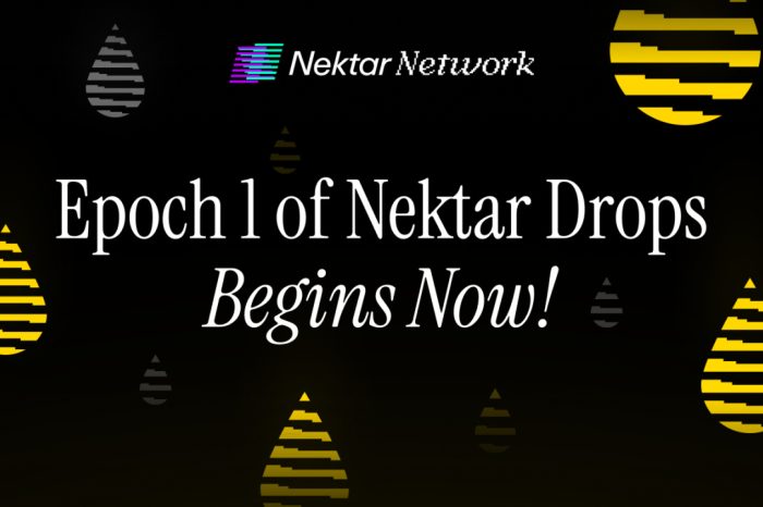 Nektar Network begins Epoch 1 of Nektar Drops - Rewards for ongoing participation