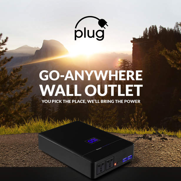 Plug: power anything on the go
