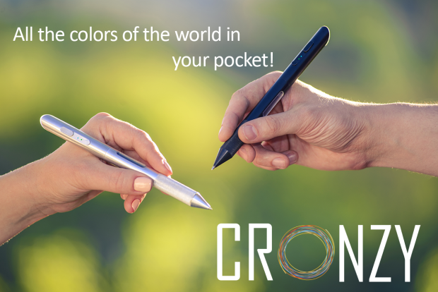 CRONZY Pen: Smart pen for drawing and writing with any color
