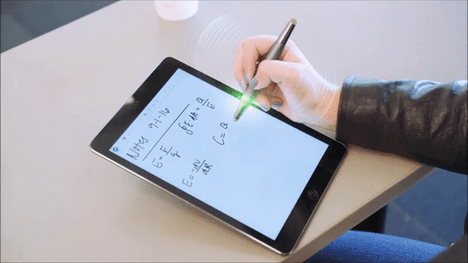 Flip: Smart and intuitive battery-free stylus