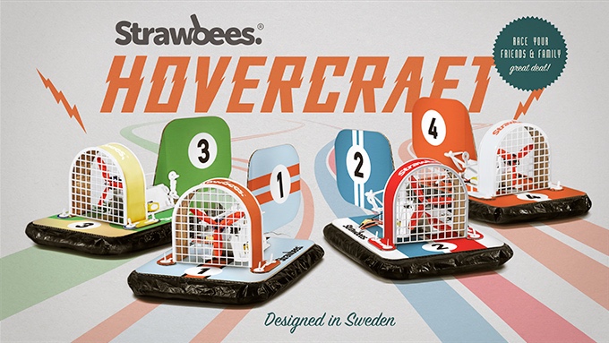 Strawbees Hovercraft: The fastest recycled toy
