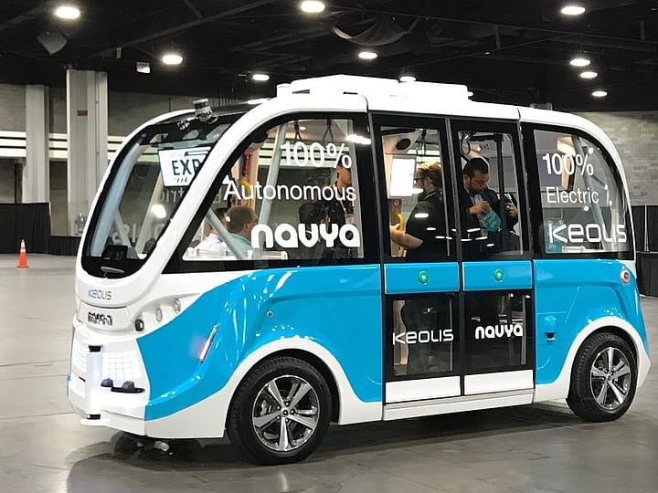 A $290,000 Robot-Car Is Navya's Answer to GM and Waymo