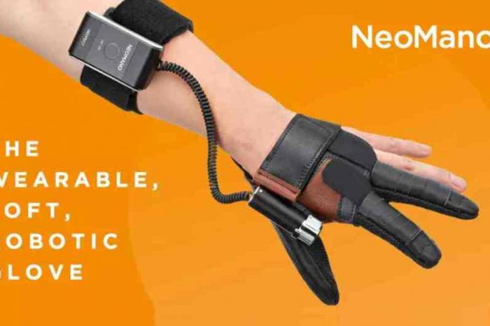 NEOFECT Launches NeoMano, a Robotic Glove That Helps People With Hand Paralysis Regain Independence