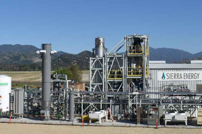 Sierra Energy secures $33 million Series A funding to accelerate its revolutionary technology that turns trash into clean, renewable energy