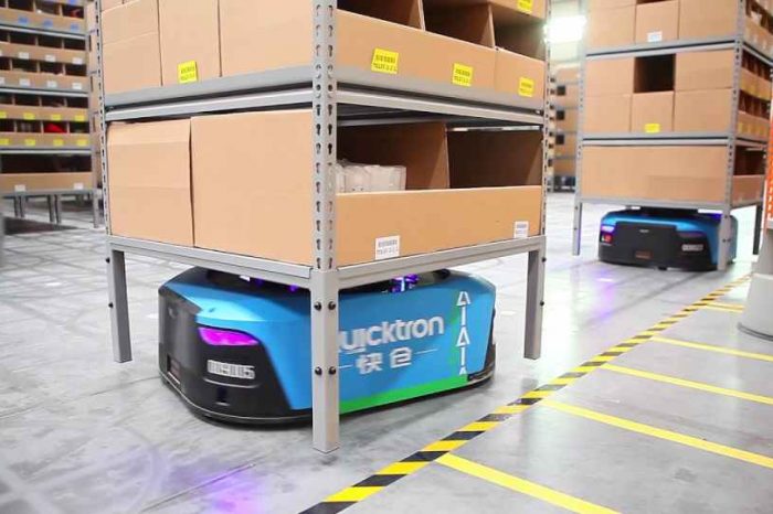 An inside look of how Alibaba sell $38.4 billion of products in one day using intelligent warehouse robots