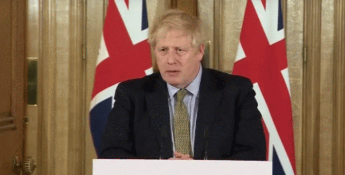 British Prime Minister Boris Johnson says he's confident the UK can turn the tide against coronavirus within 12 weeks