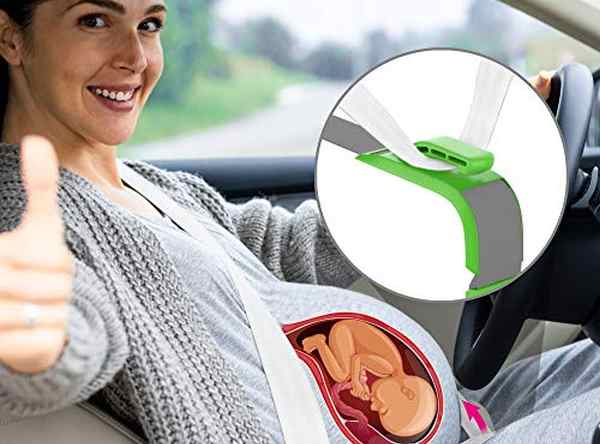 1pc Bump Maternity Car Seat Belt Adjuster Comfort & Safety For Pregnant Bel Q0F9 