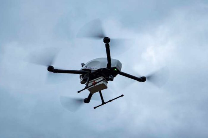 This European tech startup is using drones to fight coronavirus