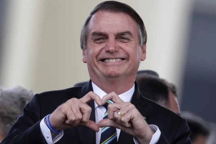 Brazilian President Bolsonaro posts video of himself taking Hydroxychloroquine in fight against coronavirus