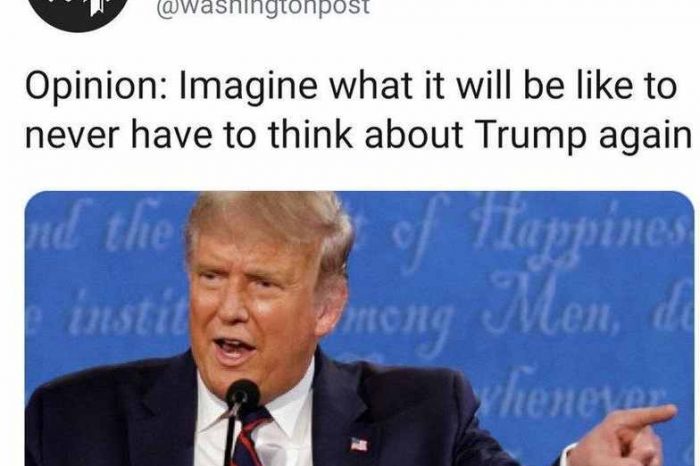 Washington Post tweeted: 'Imagine Never Having To Think About Trump Again' just within the same hour after President Trump was tested positive for COVID-19; WaPo quickly deleted the tweet and blamed it on 'automated program'