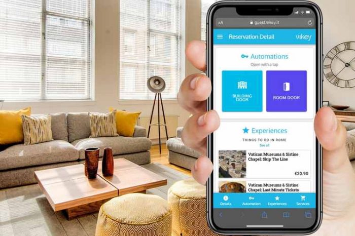 Italian startup Vikey raises €800K in funding to enable guests to remotely self check-in into hotels and apartments directly from their smartphones