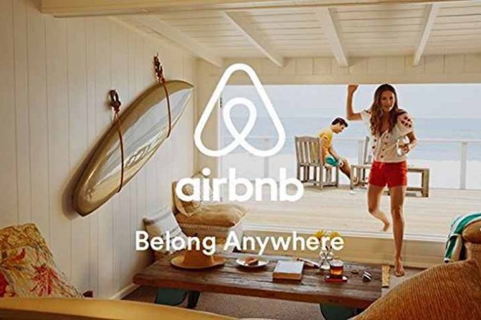 Airbnb pops on the first of trading. Shares surge 115% above $100 billion valuation, doubling its $68 per share  IPO price