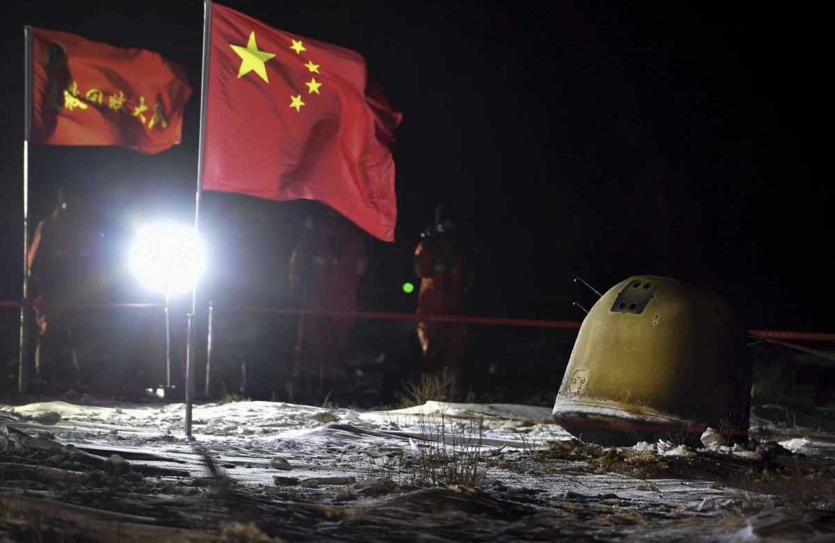 China brings moon rocks back to Earth, making it the third ...