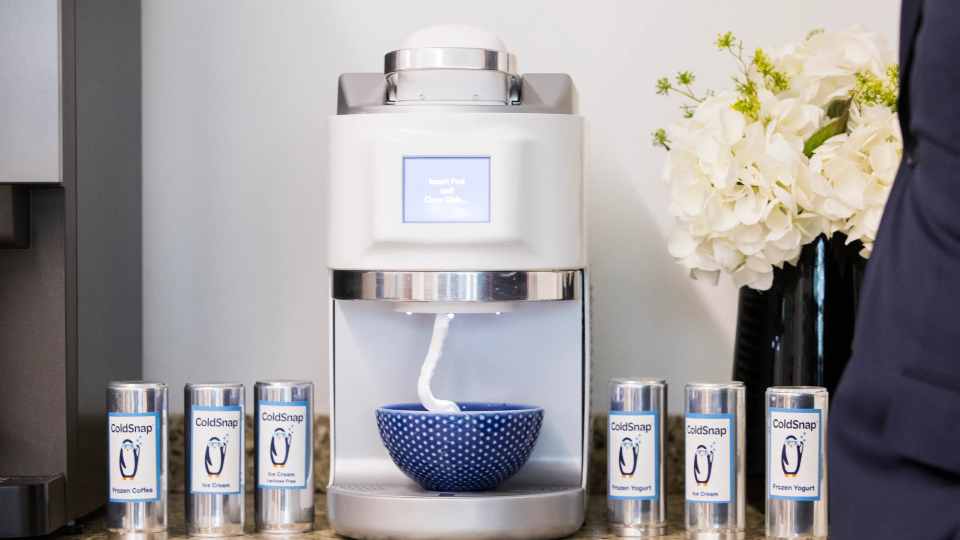 Meet ColdSnap, the "Keurig" of ice cream, smoothies, and frozen yogurt