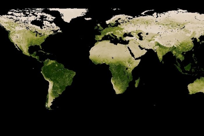 NASA data shows 10% increase in global greening in the last 20 years (not what you might think)