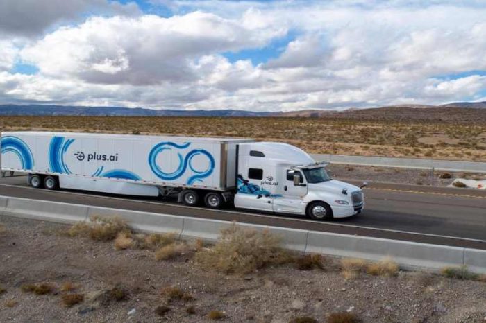 Self-driving truck startup Plus.ai to go public in a $3.3 billion SPAC deal