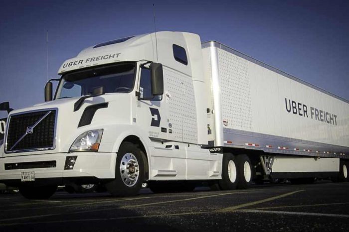 Uber Trucking Unit, Uber Freight, to buy logistics tech startup Transplace for $2.25 billion