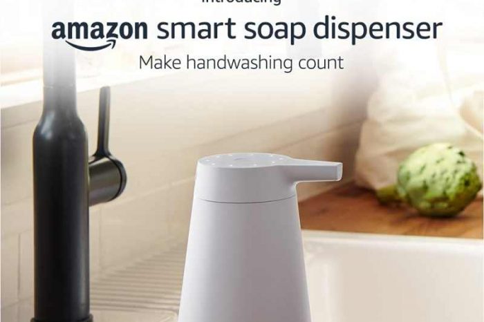 Amazon launches a $54.99 smart soap dispenser with a timer to make sure you wash for 20 seconds, also works with Alexa