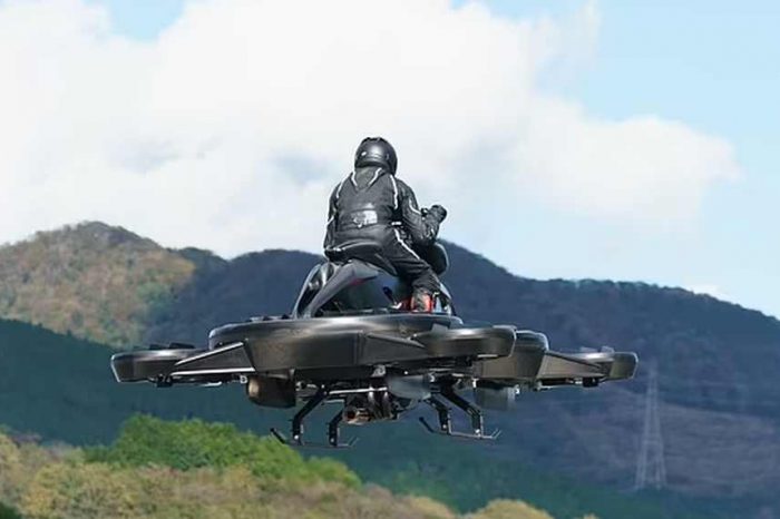 Meet XTurismo, the world's first flying motorbike that can fly above public roads. Now available for pre-order at $680,000