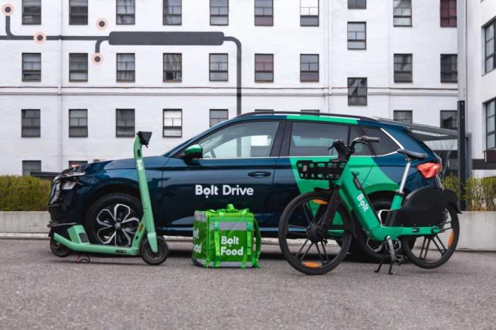 Estonian ride-hailing food delivery startup Bolt partners with Starship to use robots to deliver food in 45 countries