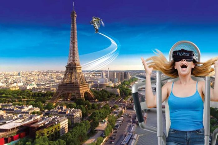 Meet FlyView, a French startup that gives you a breathtaking experience of flying around Paris in virtual reality for just 15 Euros