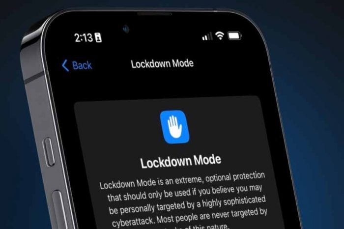 Apple unveils "Lockdown Mode," a new ultra security feature that lets iPhone users block government spyware and hackers