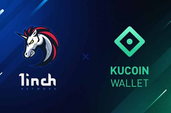 DeFi tech startup 1inch teams up with KuCoin Wallet to launch its native swap feature
