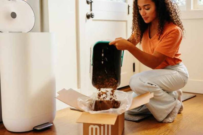 Nest co-founder launches Mill, a sustainable kitchen bin that turns food scraps into chicken feed to combat food waste