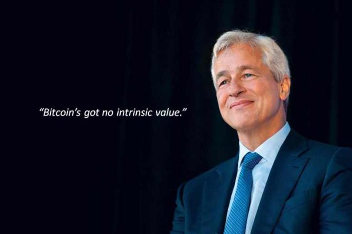 JPMorgan CEO calls on government to ban and shut down cryptocurrency; "If I was the government, I’d close it down"