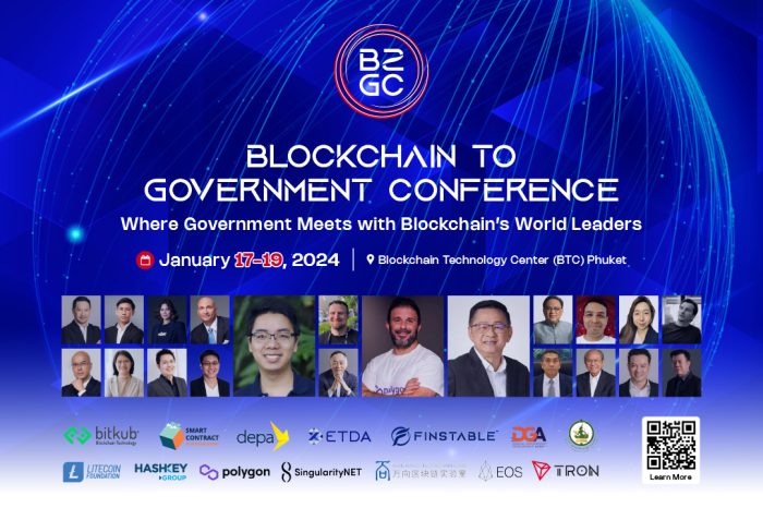 Phuket to Pioneer Blockchain Mass Adoption in Thailand with B2GC: Blockchain to Government Conference