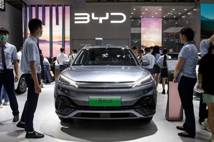 China’s BYD surpasses Tesla to become the world's largest electric car maker