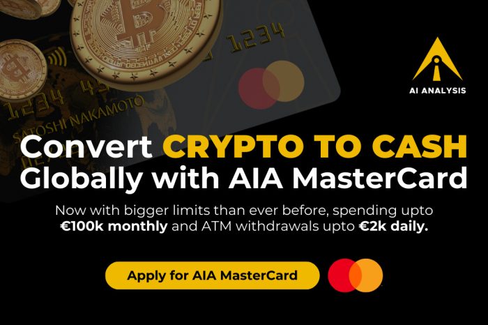 AI Analysis Launches The AIA Mastercard – The Future of Crypto-Fiat Transactions