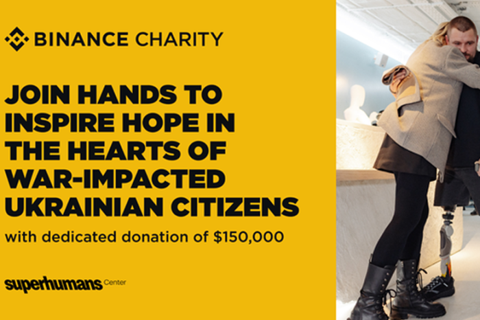 Binance Charity teams up with Superhumans Foundation, donates $150,000 to help Ukrainian citizens impacted by war