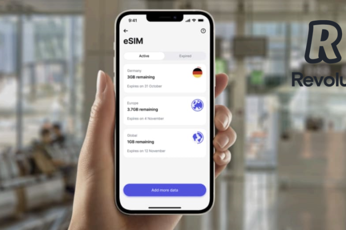 Digital banking startup Revolut launches eSIMs for data abroad without roaming fees