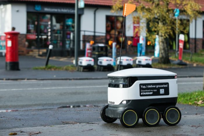 Robot delivery startup Starship Technologies raises $90 million to deliver groceries to your doorstep
