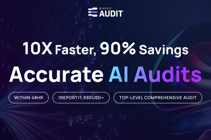 The AI-Based Smart Contract Audit Firm "Bunzz Audit" Has Officially Launched