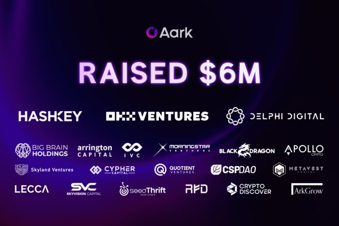 Aark Raises $6M Funding to Accelerate LRT Liquidity Integration for High Leverage Trading