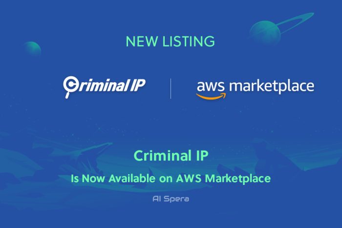 Criminal IP: Enhancing Security Solutions through AWS Marketplace Integration