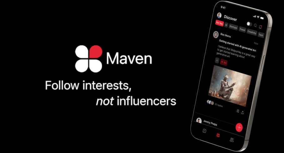 Meet Maven, a new social app that eliminates followers and sparks curiosity instead of popularity