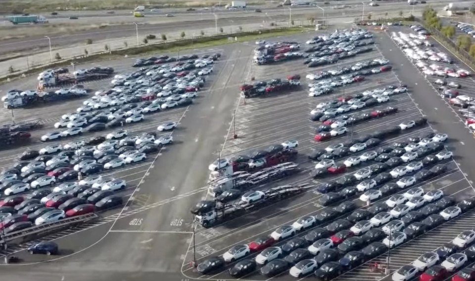 Thousand of unsold Tesla cars pile up in abandoned mall parking lots; 46,561 more vehicles produced than delivered in Q1 2024 - Tech Startups
