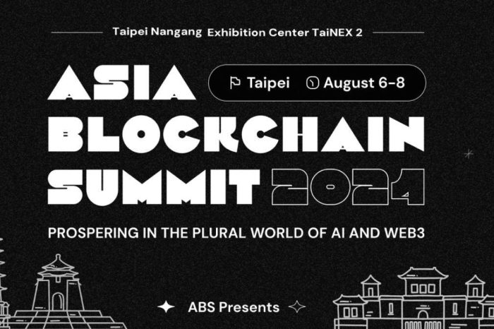 ABS2024 in Taipei: AI, Blockchain, and the Future of Governance, 15,000 Attendees Are Expected