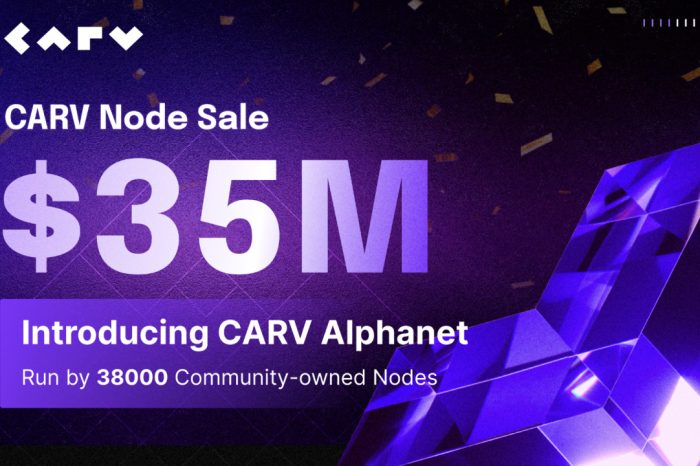 CARV Launches Alphanet: $35M Node Sale Propels Decentralization Milestone