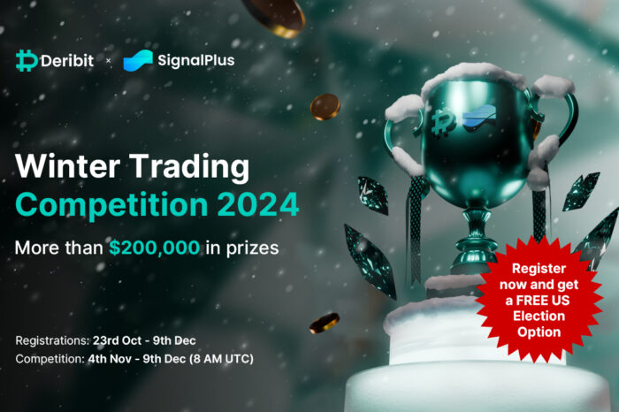 Deribit and SignalPlus Launch $200,000 Winter Trading Competition