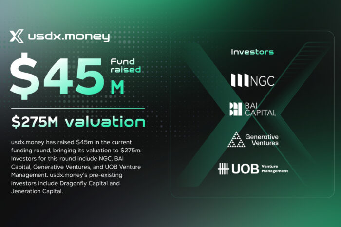 usdx.money Secures $45m New Financing at $275m Valuation